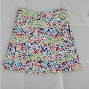Lulu-B Colorful A-Line Skirt